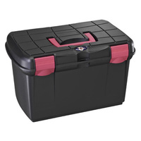 Оборудование  Ящик для щеток Plastica Panaro черный/розовый