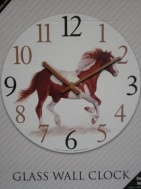 Часы Gray's "Пегая лошадь" круглые