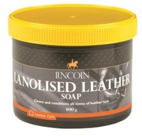 КОРМА / УХОД  Мыло для кожи с ланолином Lincoln Lanolised Leather Soap